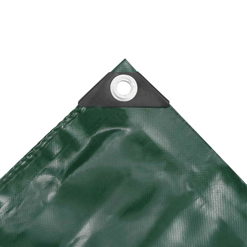 Prelate Verde 3 x 6 m Pânză cu acoperire PVC