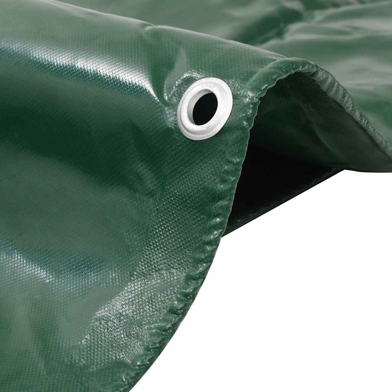 Prelate Verde 4 x 6 m Pânză cu acoperire PVC