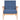 Set canapea, 2 piese, textil, albastru