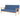 Set cu canapele, 2 piese, material textil, albastru