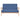 Set cu canapele, 2 piese, material textil, albastru