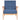 Set cu canapele, 2 piese, material textil, albastru