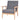 Set cu canapea, 2 piese, material textil, gri închis