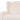 Set canapea, 2 piese, textil, Alb crem