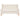 Set de canapele 2 piese, alb crem, material textil