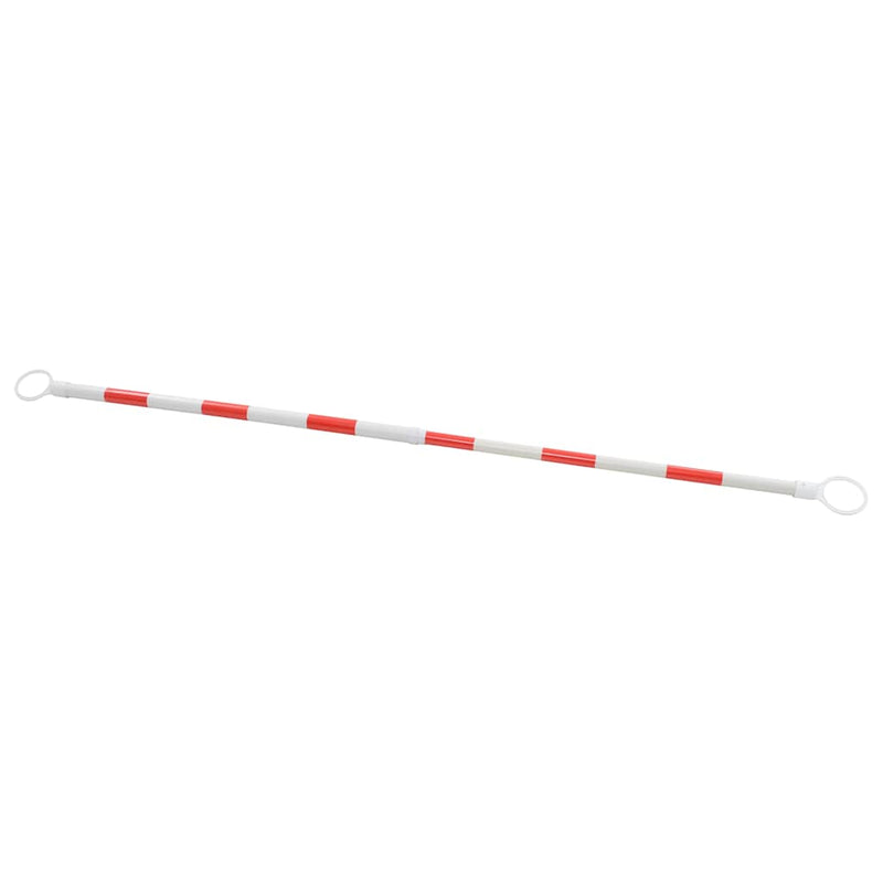 Baliză rutieră retractabilă, 2 buc., 116-197 cm, plastic