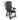Scaune pliabile rabatabile, 2 buc., plastic, antracit