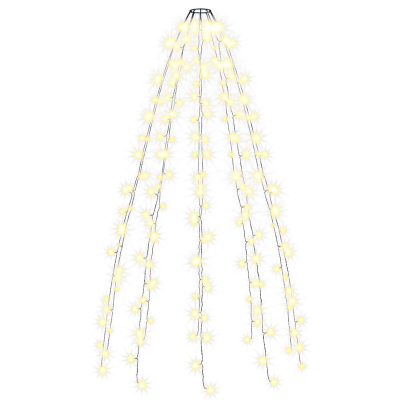 Instalație de lumini brad de Crăciun cu 180 LED-uri, 180 cm