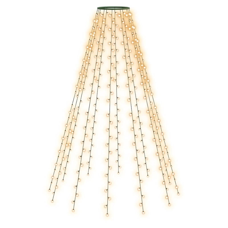 Instalație de lumini brad de Crăciun cu 180 LED-uri, 180 cm