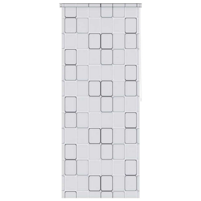 Jaluzea roletă de duș 80x240 cm Model pătrate