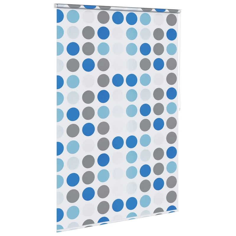 Roletă perdea de duș 140x240 cm Model cercuri