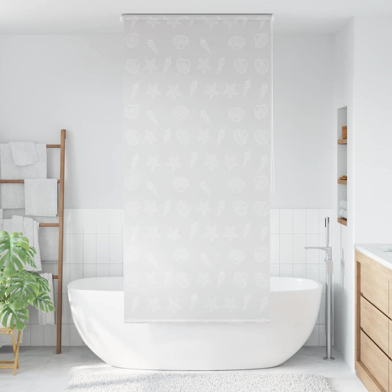 Roletă perdea de duș 100x240 cm Model stea de mare