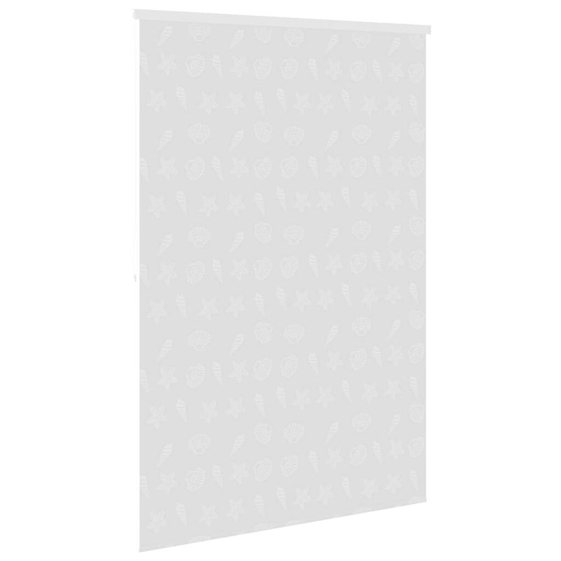 Roletă perdea de duș 140x240 cm Model stea de mare