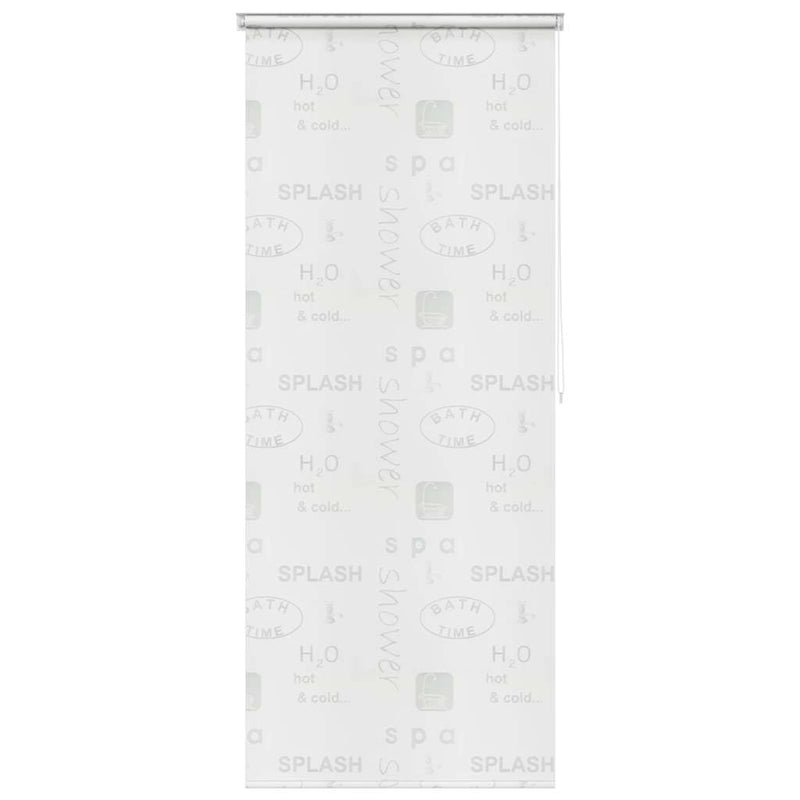 Roletă perdea de duș 80x240 cm Imprimeu Splash