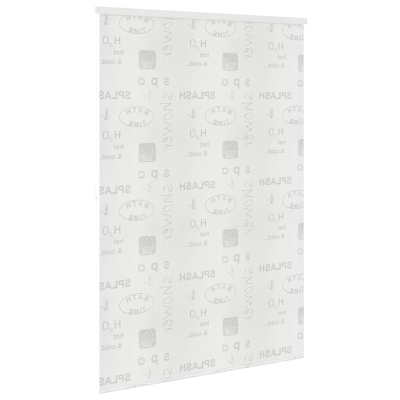 Roletă perdea de duș 140x240 cm Imprimeu Splash