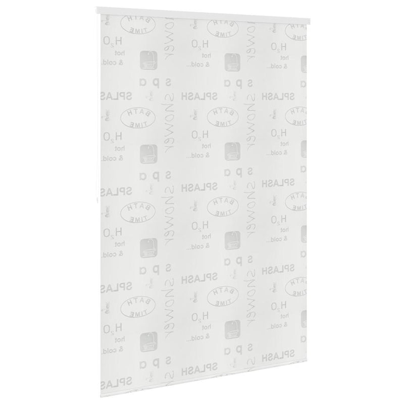 Roletă perdea de duș 160x240 cm Imprimeu Splash