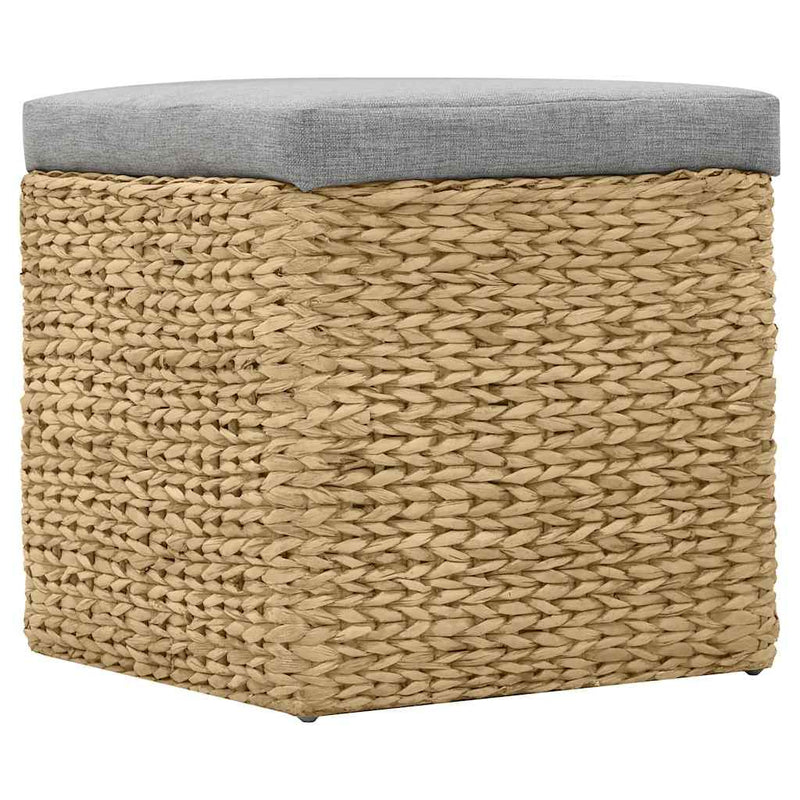Set taburete 2 buc., iarbă de mare, gri
