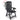 Scaune pliabile rabatabile, 4 buc., plastic, antracit