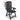 Set mobilier bistro, 3 piese, antracit, plastic