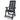 Set mobilier bistro, 3 piese, antracit, plastic