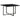 Set mobilier de exterior cu perne, 5 piese, negru, poliratan
