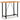 Set mobilier bar, 5 piese, lemn masiv acacia și piele naturală