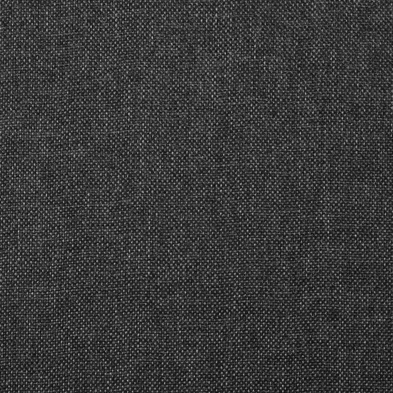 Scaune de sufragerie, 6 buc., gri închis, material textil