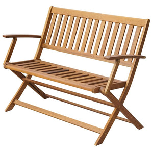 Bancă de grădină, 120 cm, lemn masiv de acacia
