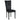 Scaune de sufragerie, 6 buc, negru, catifea