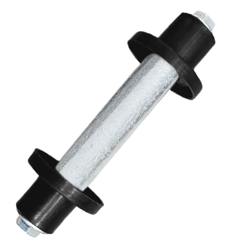 Roată de roabă cu osie, 4.00-8, PU solid, 390 mm