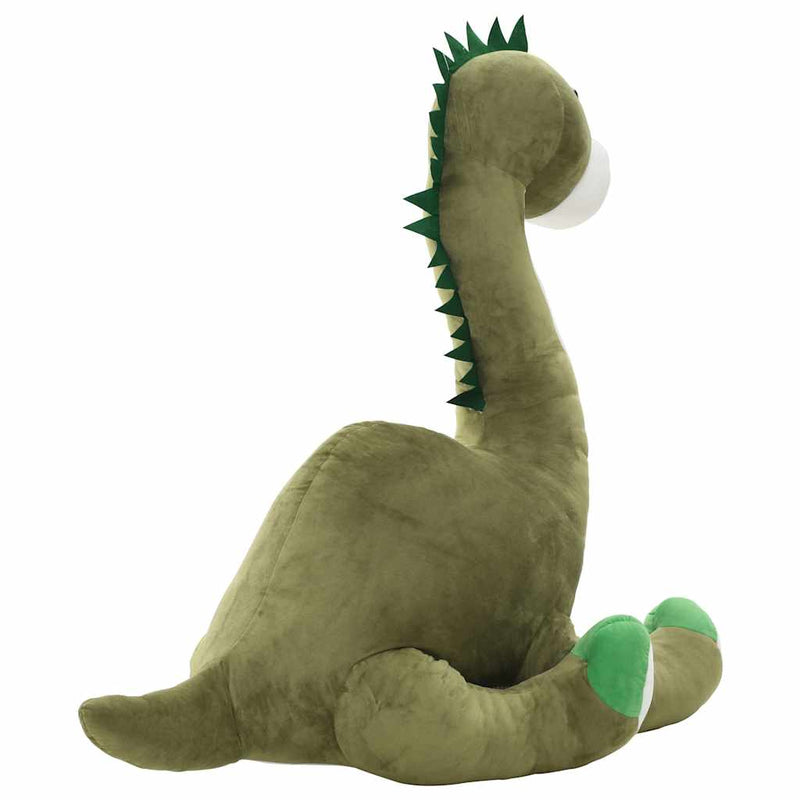 Jucărie dinozaur Brontosaurus, verde, pluș