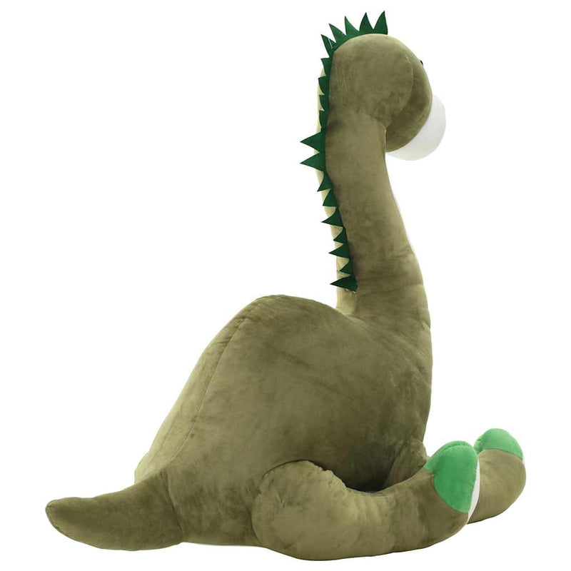 Jucărie dinozaur Brontosaurus, verde, pluș