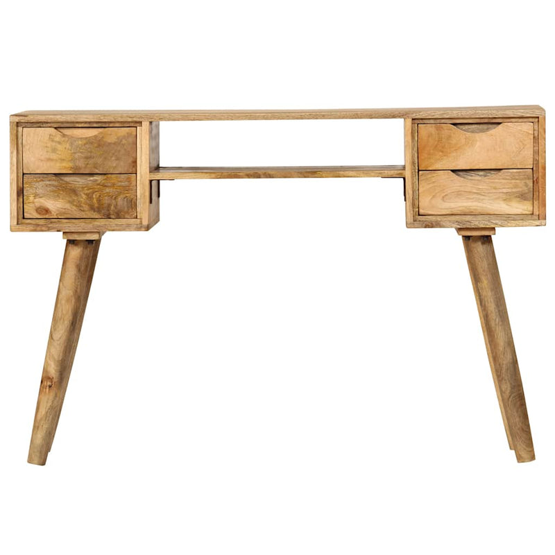 Birou din lemn masiv de mango, 115x47x76 cm