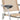 Scaune de camping pliante, 4 buc., crem, aluminiu