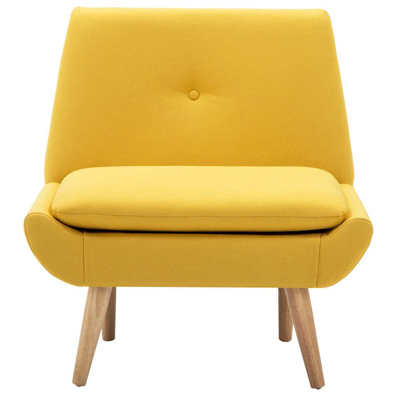 Fotoliu, galben, material textil
