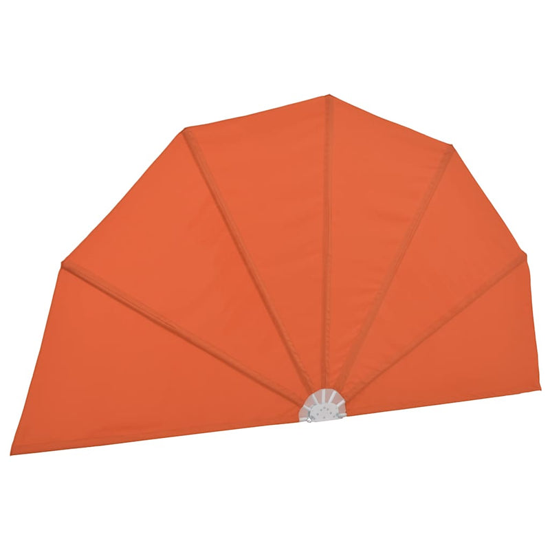 Copertină laterală pliabilă de terasă, cărămiziu, 200 cm