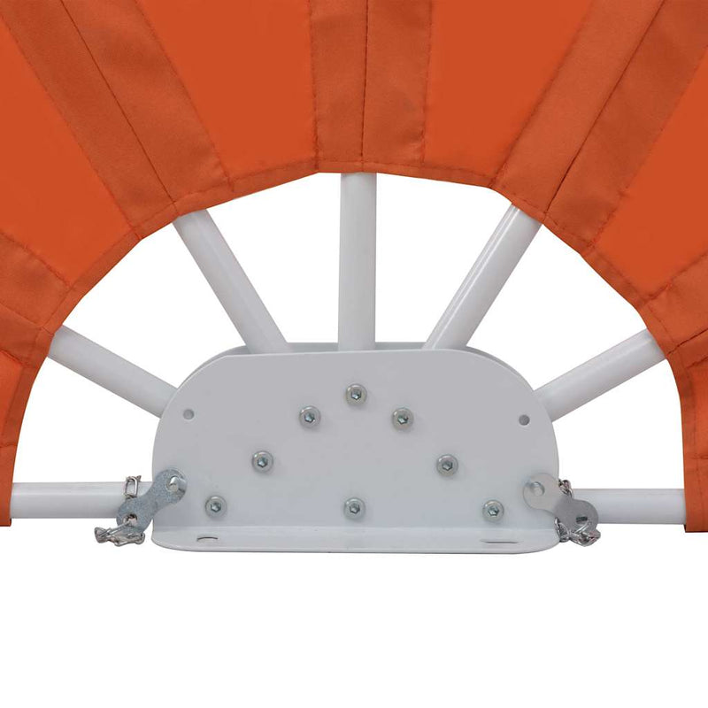 Copertină laterală pliabilă de terasă, cărămiziu, 200 cm
