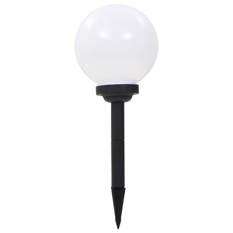 Lămpi solare de exterior cu LED, 3 buc, 20 cm, RGB, sferic