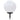 Lampă solară de exterior cu LED, 40 cm, RGB, sferic