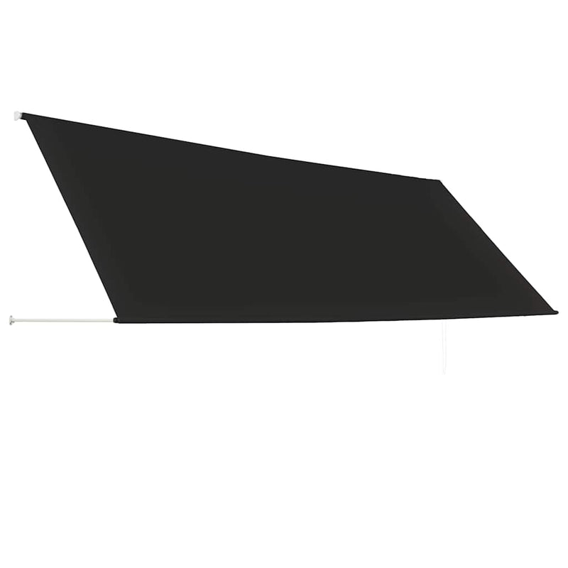 Copertină retractabilă, antracit, 400 x 150 cm