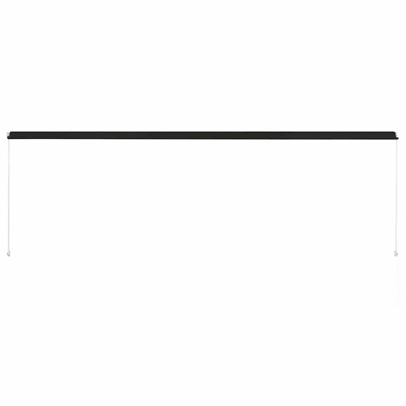 Copertină retractabilă, antracit, 400 x 150 cm