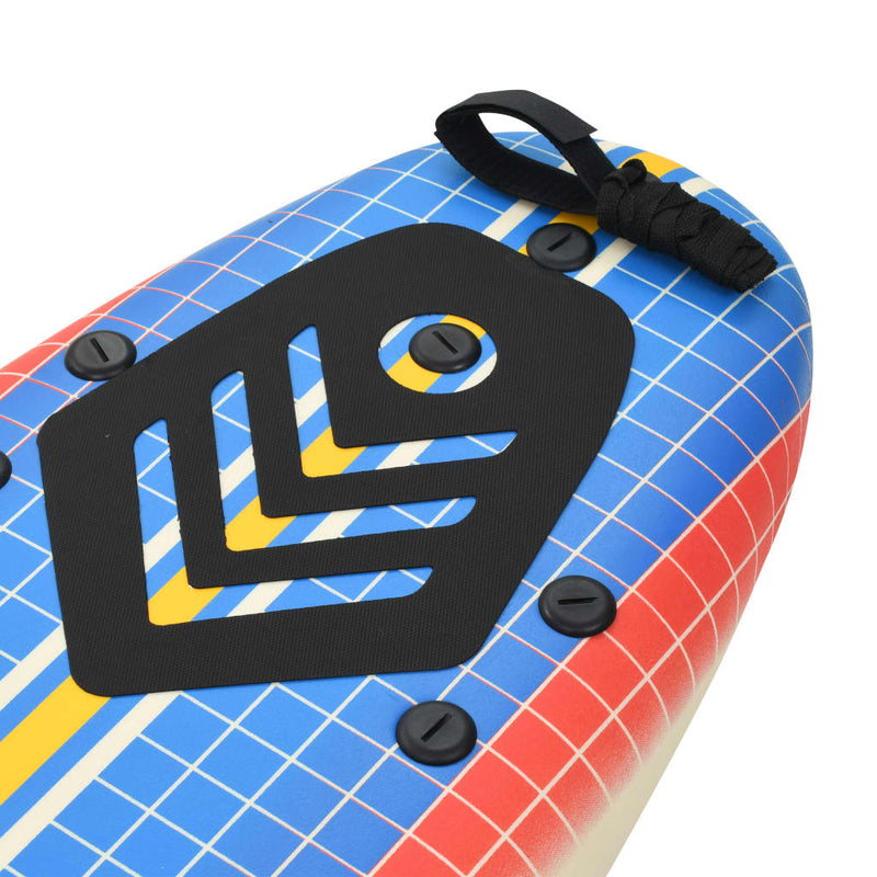 Placă de surf, 170 cm, model mozaic