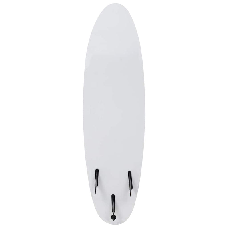 Placă de surf, 170 cm, albastru și crem