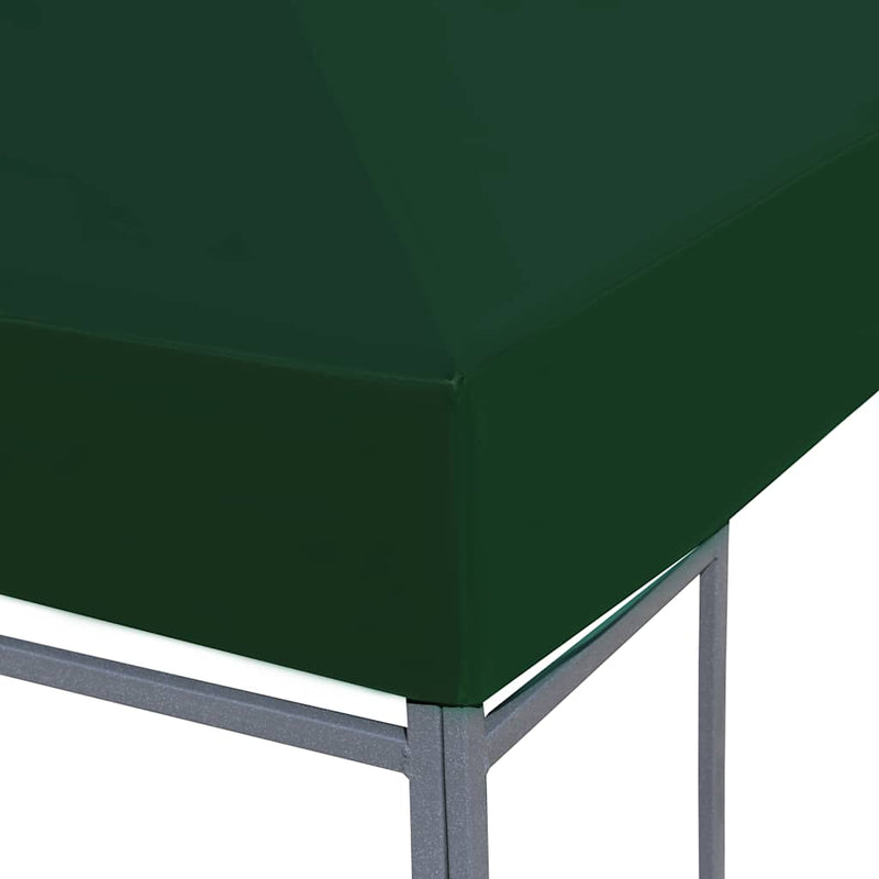 Acoperiș de pavilion, 310 g/m², verde, 3 x 3 m