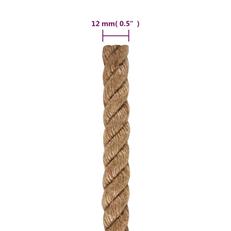 Frânghie, 250 m, iută 100%, 12 mm
