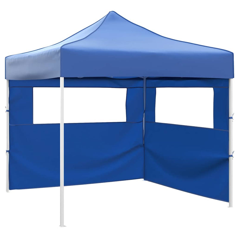 Cort pliabil cu 2 pereți, albastru, 3 x 3 m