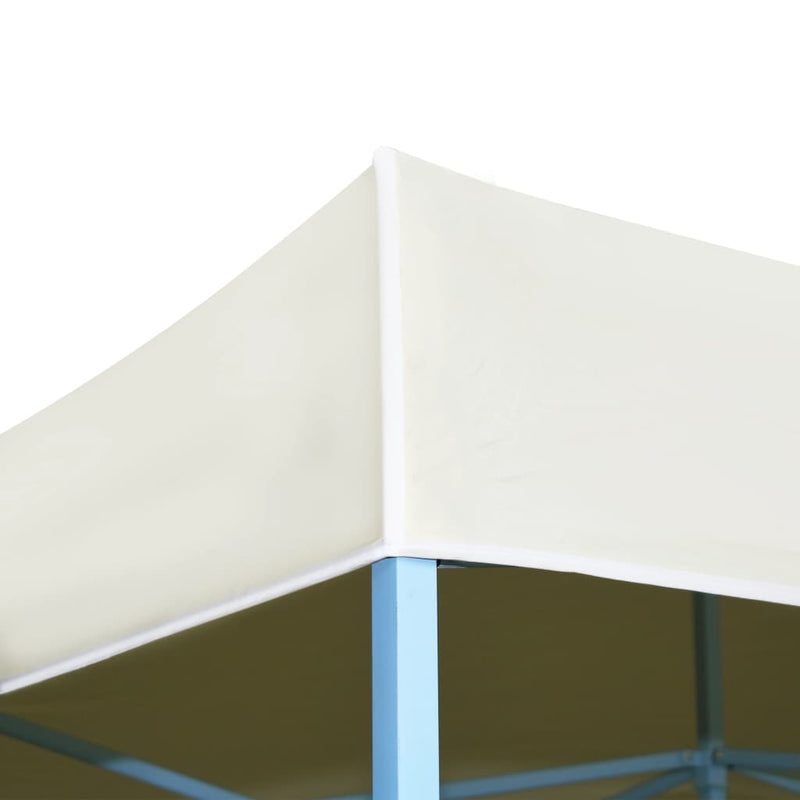 Cort de petrecere pliabil, crem, 3 x 9 m