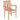 Set mobilier de bistro, 3 piese, lemn masiv de tec
