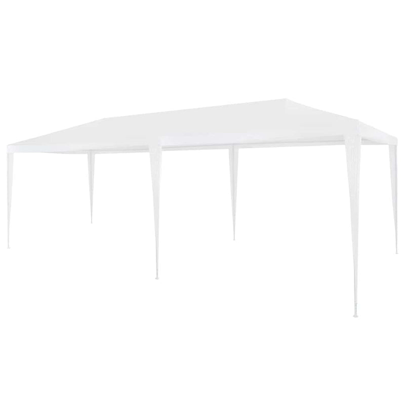 Cort de petrecere, alb, 3 x 6 m, PE
