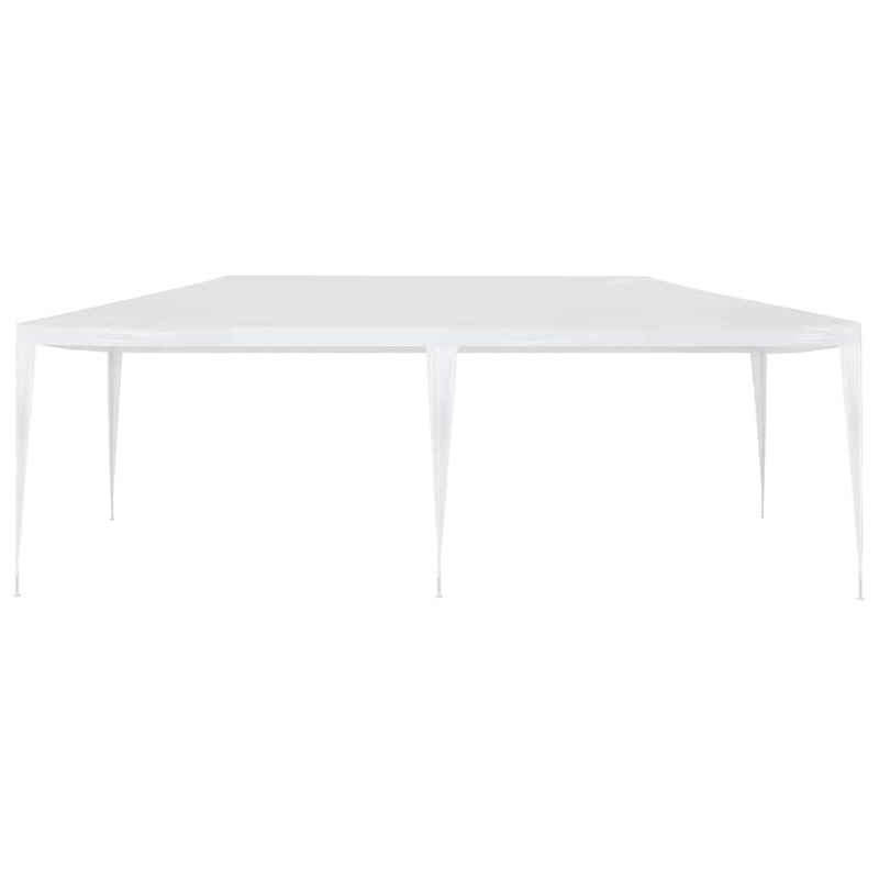 Cort de petrecere, alb, 3 x 6 m, PE